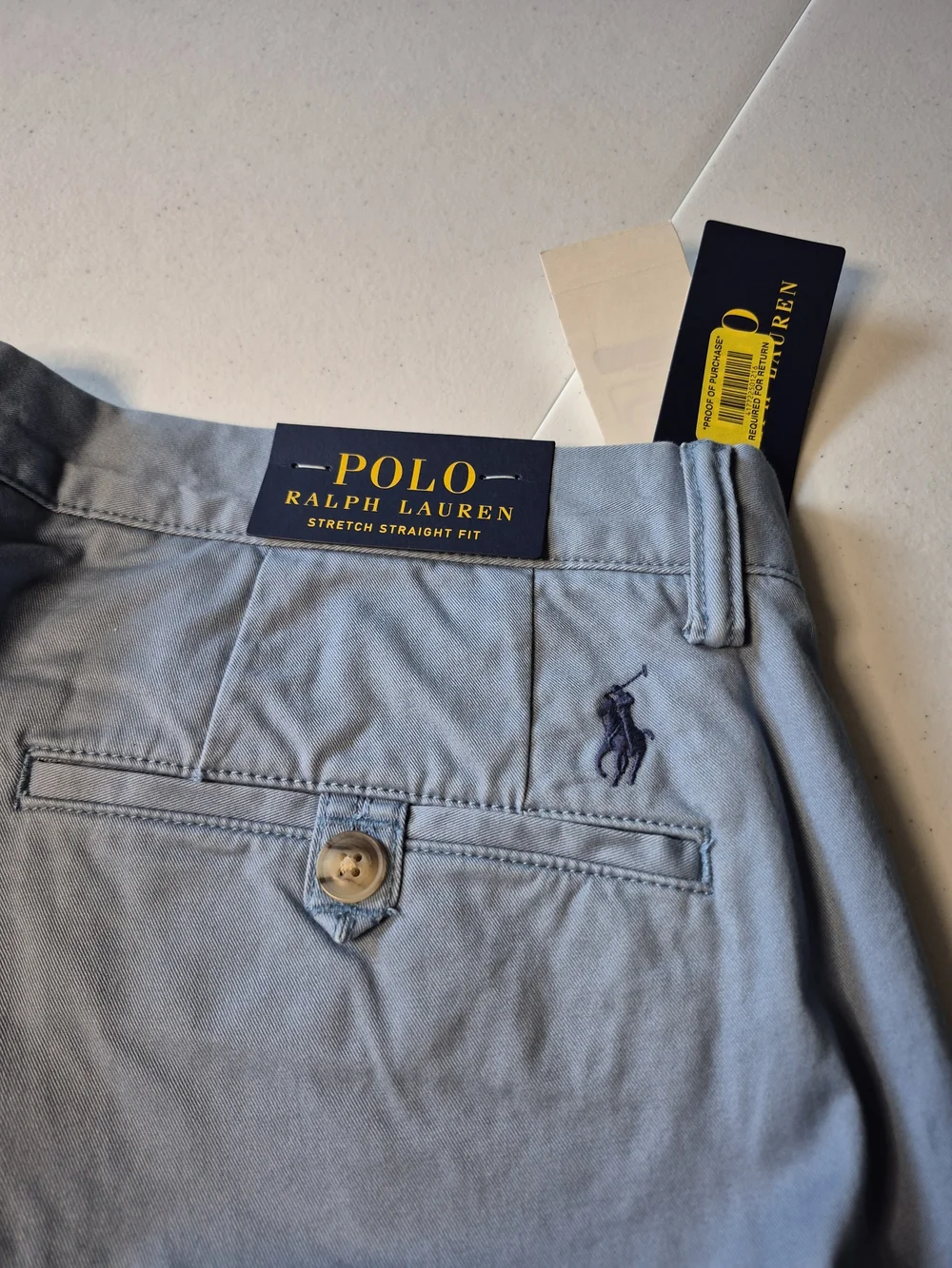 Polo by Ralph Lauren Men’s Light Blue Chino Pants 4717/15